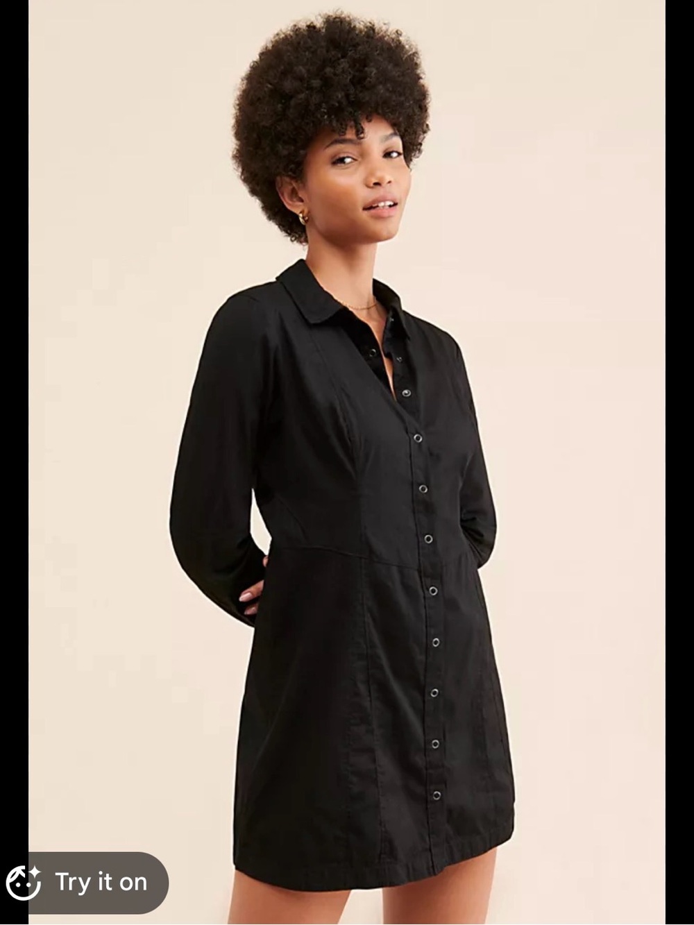Free People Black Dress
